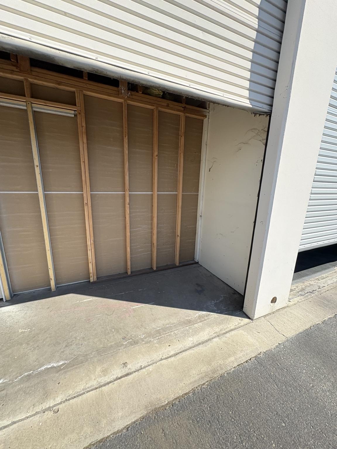 Another angle of storage unit clean after cleanout
