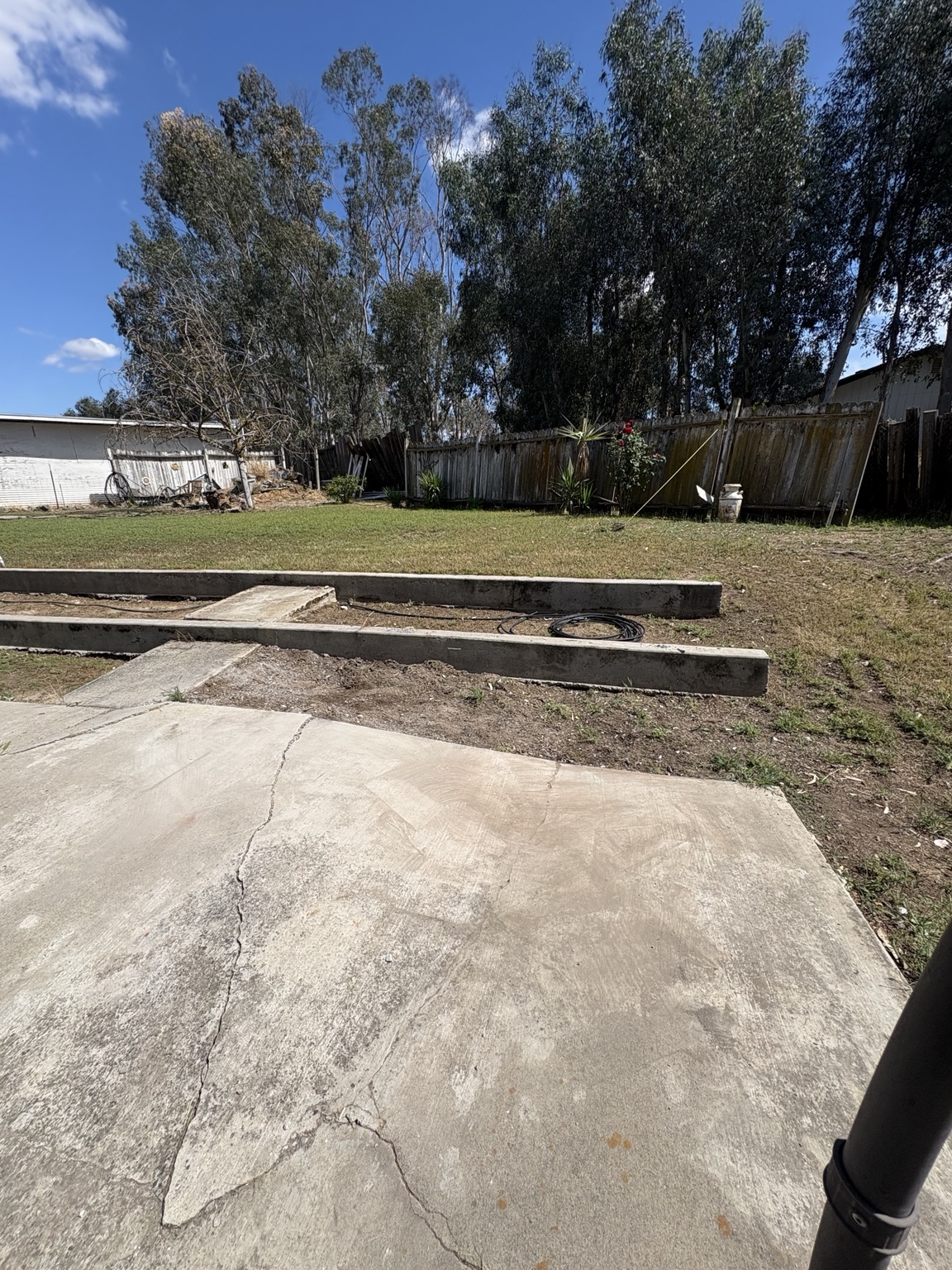 Yard clean and clear after debris removal